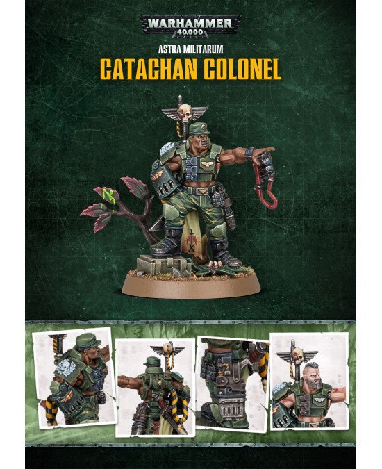 Astra Militarum: Catachan Colonel | Warhammer 40,000
