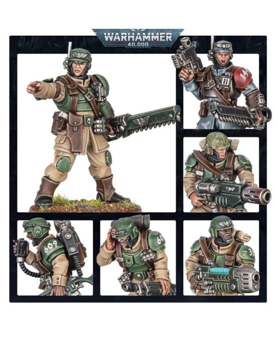 Astra Militarum: Cadian Shock Troops | Warhammer 40,000
