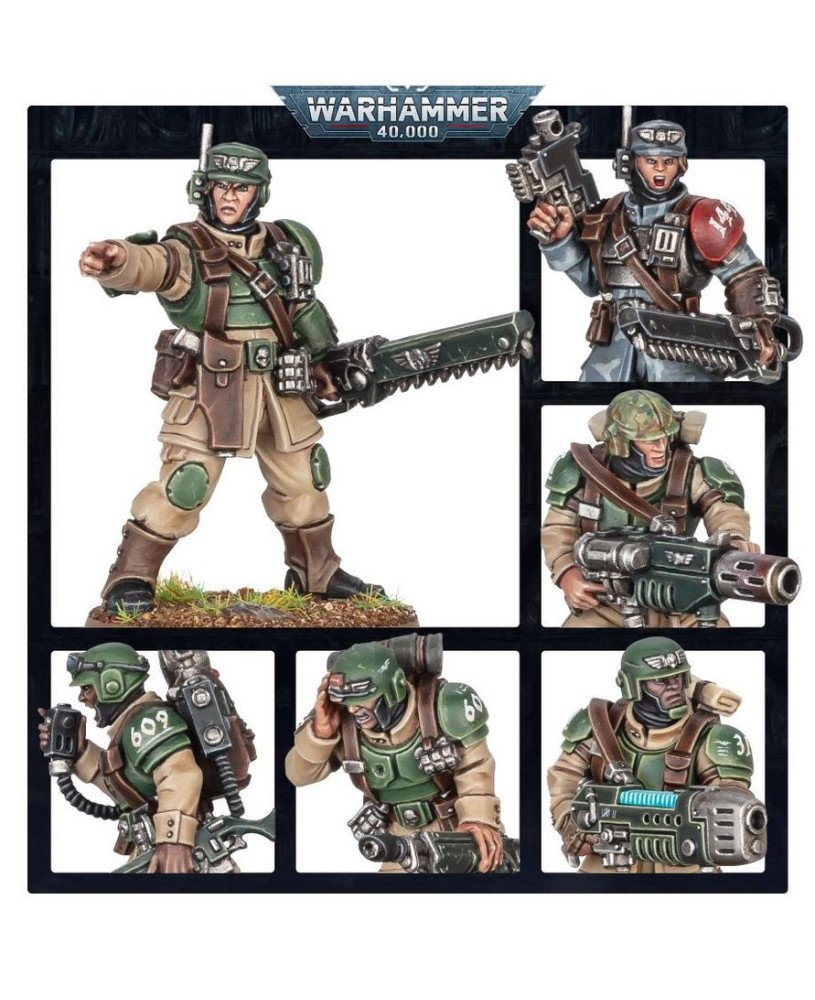 Astra Militarum: Cadian Shock Troops | Warhammer 40,000