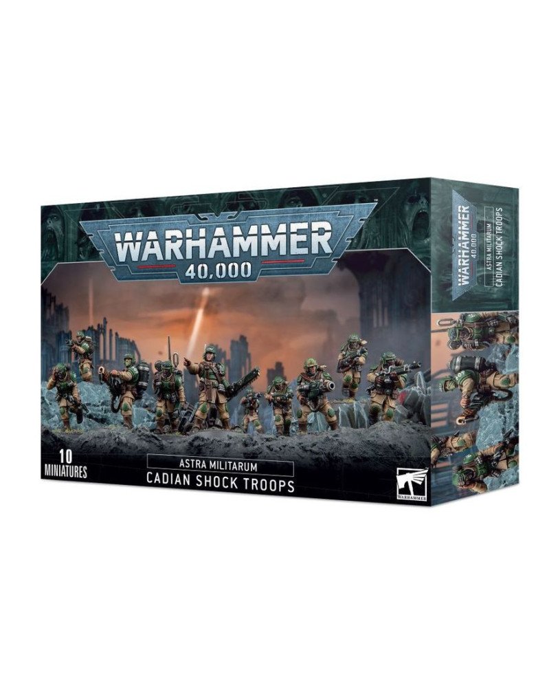 Astra Militarum: Cadian Shock Troops | Warhammer 40,000