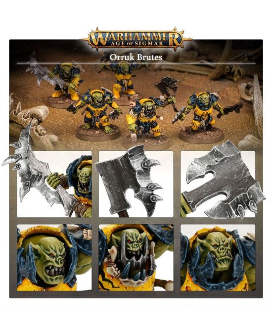 Warhammer Age of Sigmar Ironjawz Orruk Brutes