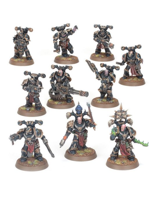 Warhammer 40K Chaos Space Marines Legionaries