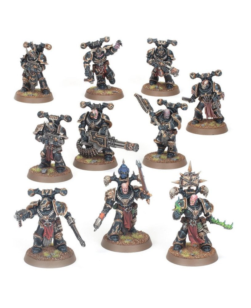 Warhammer 40K Chaos Space Marines Legionaries