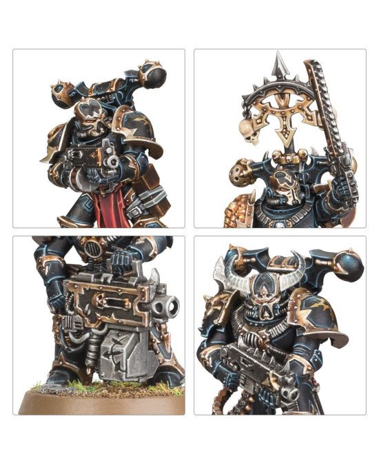 Warhammer 40K Chaos Space Marines Legionaries