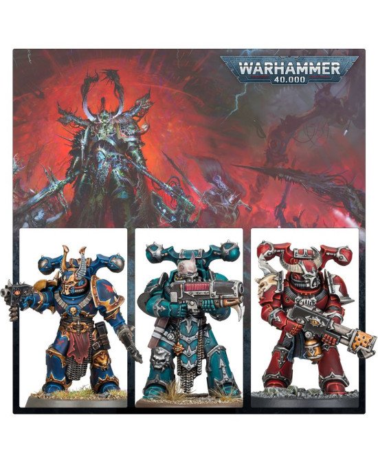 Warhammer 40K Chaos Space Marines Legionaries