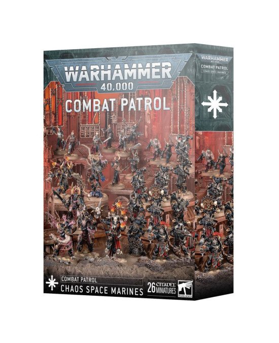 Warhammer 40K Chaos Space Marines Combat Patrol Box
