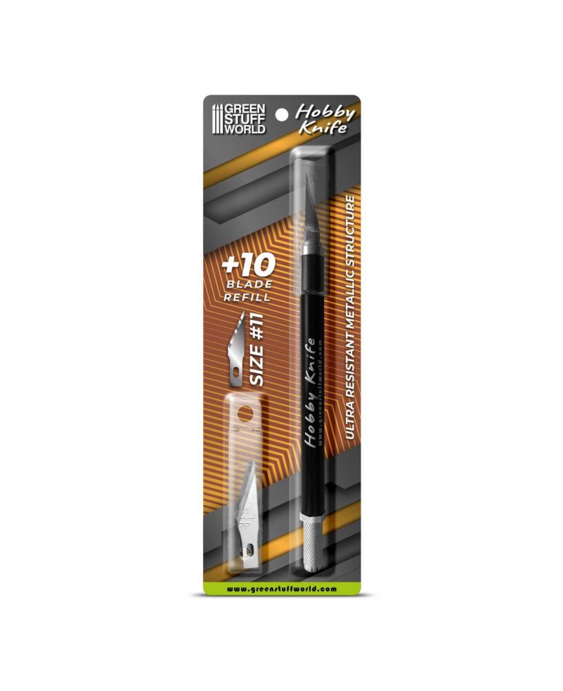 Green Stuff World Hobby Knife with Spare Blades