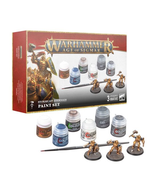 Age of Sigmar Starter Edition + Paint Set (Multilingual) | Age of Sigm